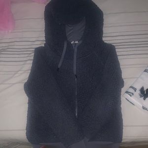 Zella zip up fluffy jacket
